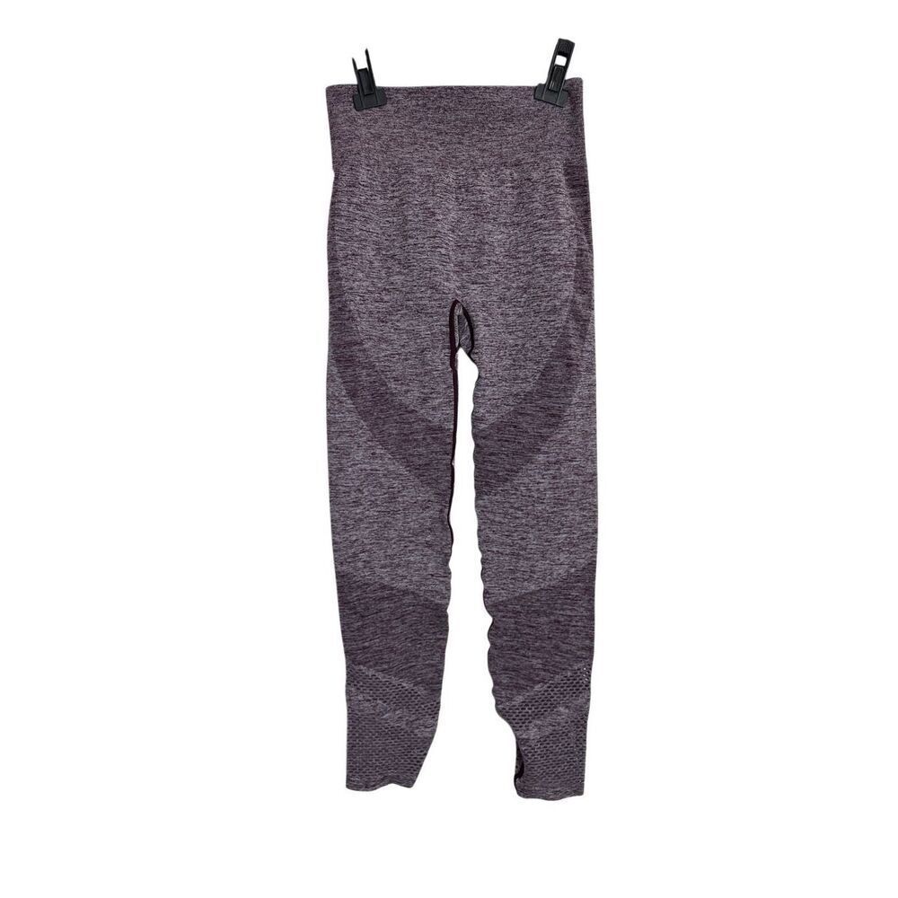 PINK Victoria's‎ Secret Pants Womens Size Medium Maroon Leggings Seamless Yoga